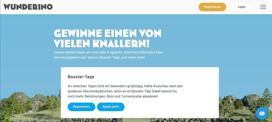 Wunderino Casino _aktuelle Angebote